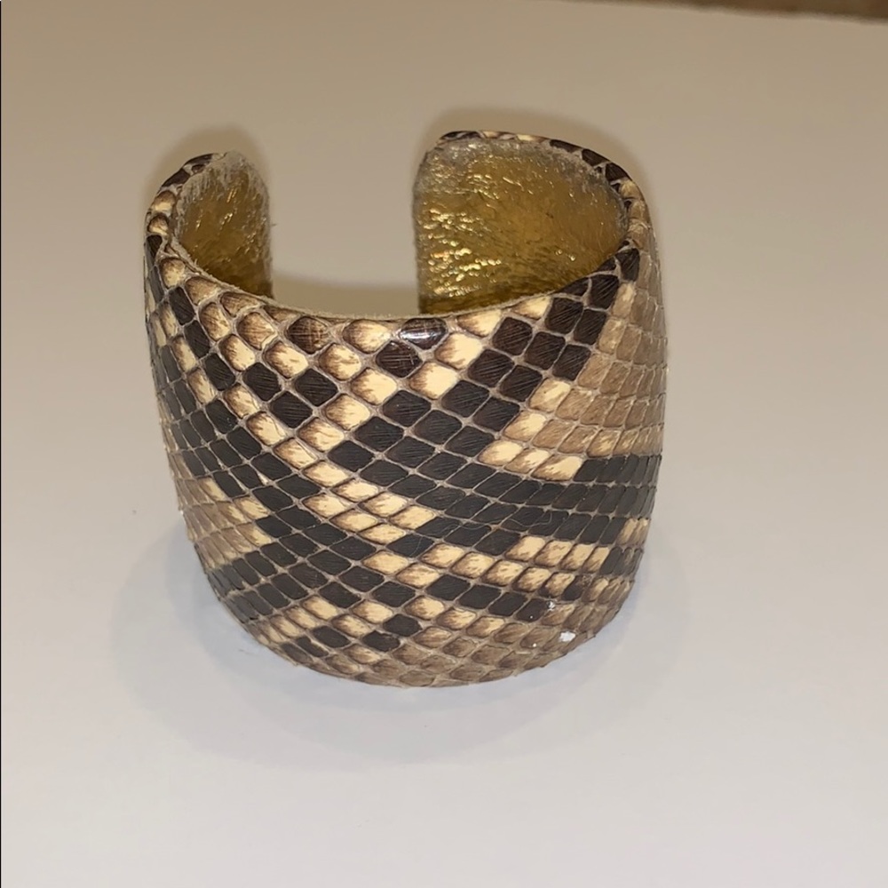 Ted Rossi Python Pattern Cuff